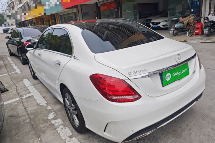 Used Mercedes-Benz C-Class 2017 Facelift C 200 L Sport Edition Rear Left 45 Deg