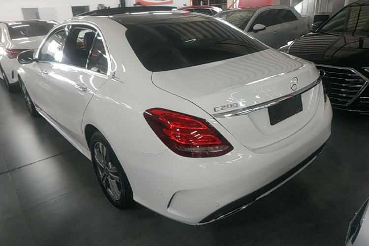 Used Mercedes-Benz C-Class 2017 Facelift C 200 L Sport Edition Rear Left 45 Deg