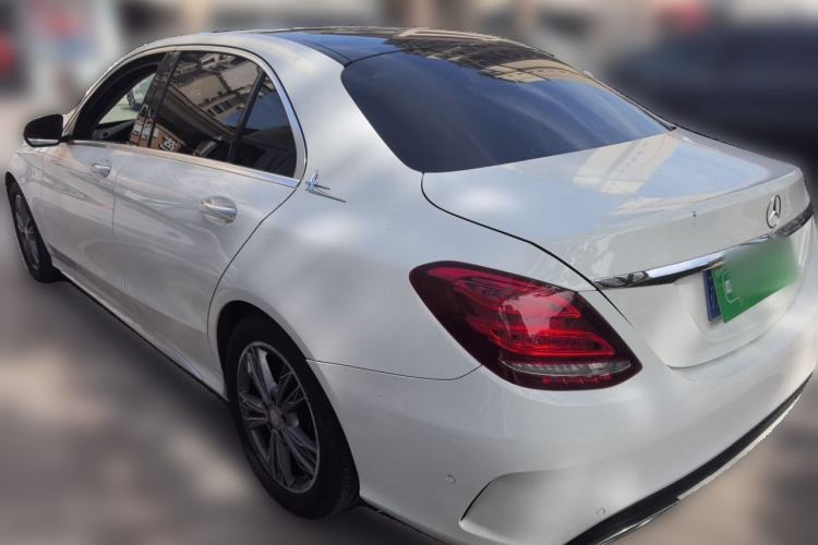 Used Mercedes-Benz C-Class 2017 C 200 L Sport Edition Rear Left 45 Deg