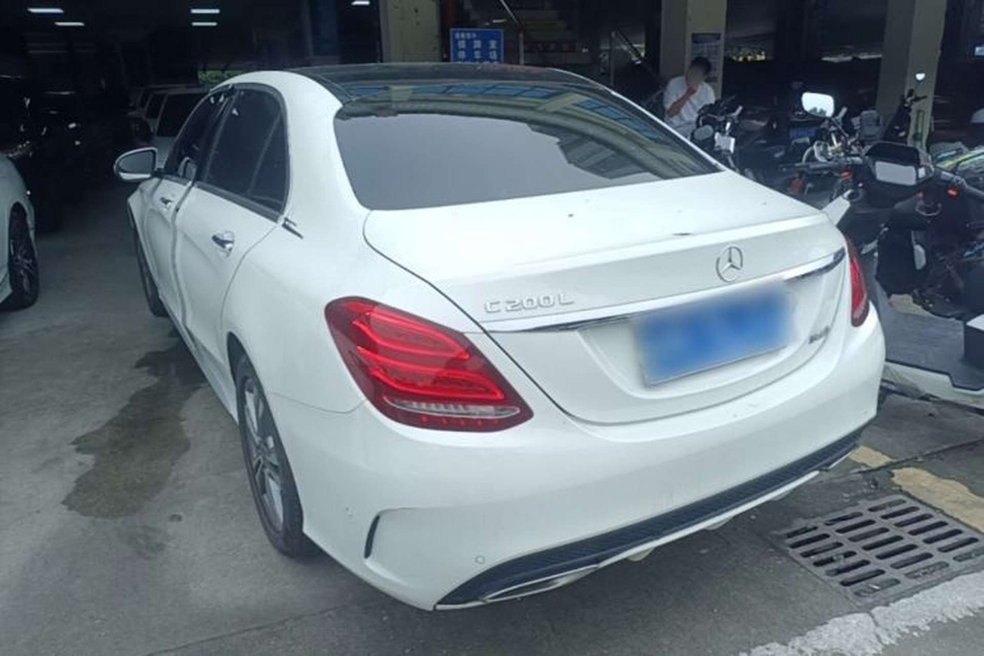 Used Mercedes-Benz C-Class 2017 Facelift C 200 L Sport Edition Rear Left 45 Deg