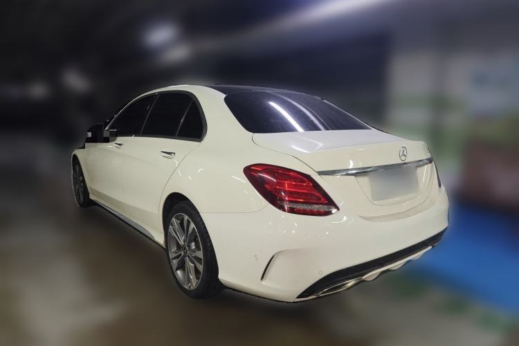 Used Mercedes-Benz C-Class 2017 Facelift C 200 L 4MATIC Sport Edition Rear Left 45 Deg
