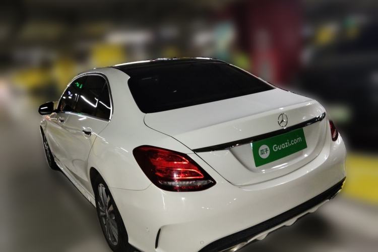 Used Mercedes-Benz C-Class 2017 C 200 L Sport Edition Rear Left 45 Deg