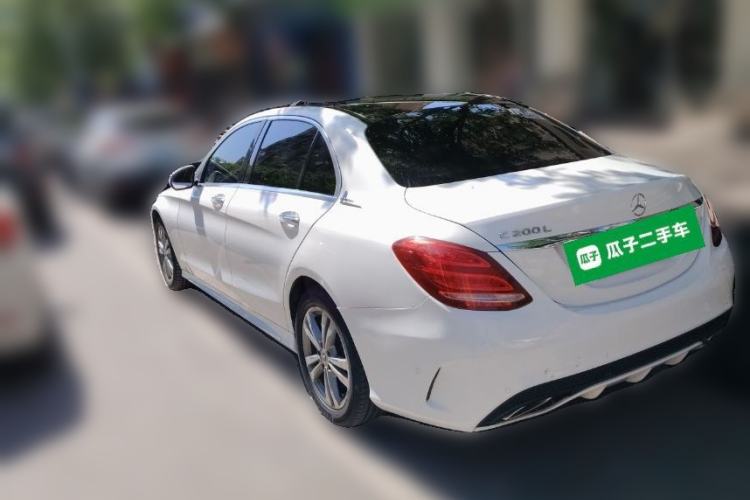 Used Mercedes-Benz C-Class 2017 Facelift C 200 L Sport Edition Rear Left 45 Deg