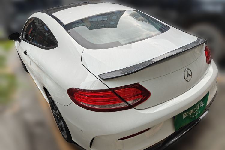 Used Mercedes-Benz C-Class 2017 Facelift C 200 Coupe Rear Left 45 Deg