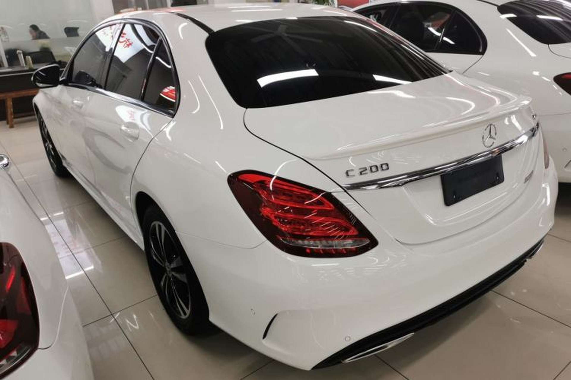 Used Mercedes-Benz C-Class 2017 Restyled C 200 Sport Edition Rear Left 45 Deg