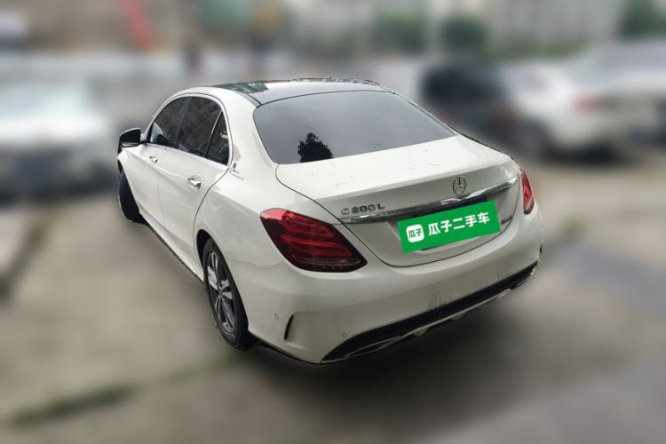Used Mercedes-Benz C-Class 2017 C 200 L Rear Left 45 Deg