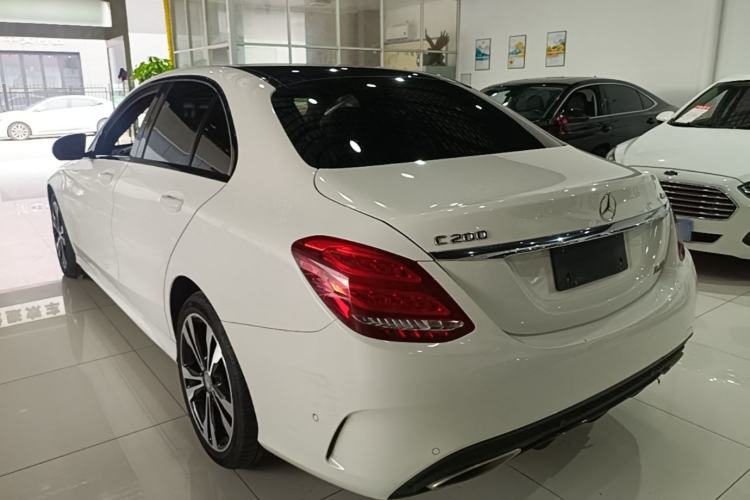 Used Mercedes-Benz C-Class 2017 C 200 Sport Edition 4MATIC Rear Left 45 Deg