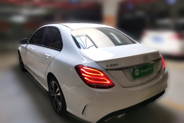 Used Mercedes-Benz C-Class 2017 Restyled C 200 Sport Edition Rear Left 45 Deg