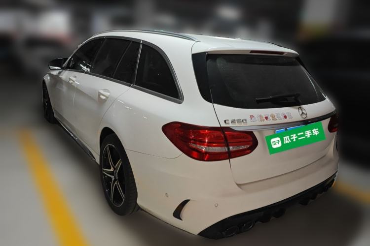 Used Mercedes-Benz C-Class 2017 Facelift C 180 Estate Rear Left 45 Deg