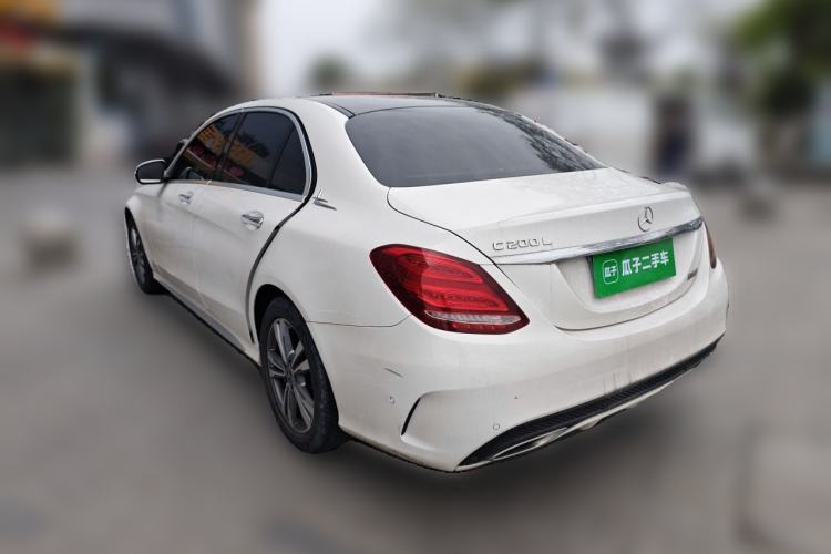 Used Mercedes-Benz C-Class 2017 Facelift C 200 L Sport Edition Rear Left 45 Deg