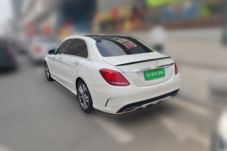 Used Mercedes-Benz C-Class 2017 C 200 L Sport Edition Rear Left 45 Deg