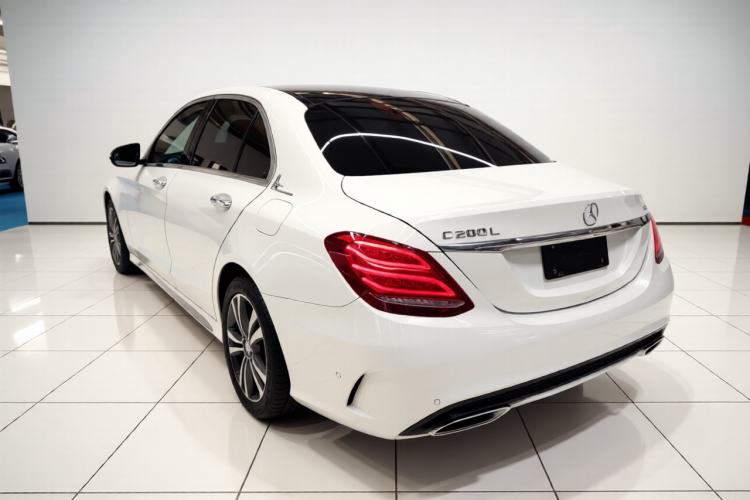 Used Mercedes-Benz C-Class 2017 C 200 L Sport Edition Rear Left 45 Deg