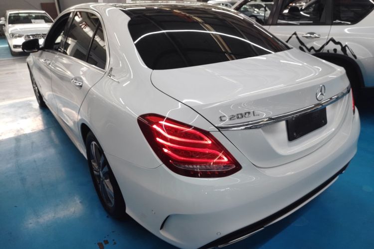 Used Mercedes-Benz C-Class 2017 C 200 L Sport Edition Rear Left 45 Deg