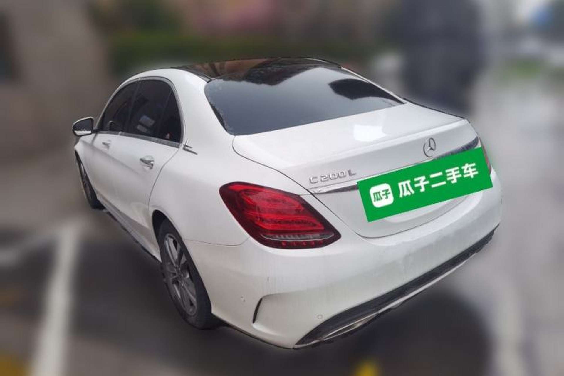Used Mercedes-Benz C-Class 2017 C 200 L Sport Edition Rear Left 45 Deg