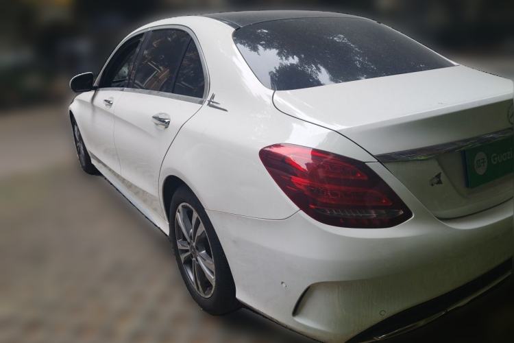 Used Mercedes-Benz C-Class 2017 C 200 L Sport Edition Rear Left 45 Deg