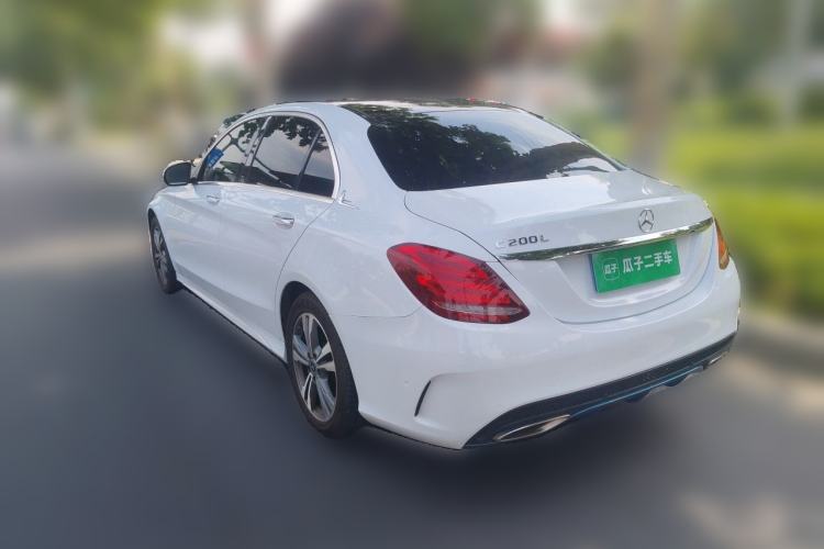 Used Mercedes-Benz C-Class 2017 Facelift C 200 L Sport Edition Rear Left 45 Deg
