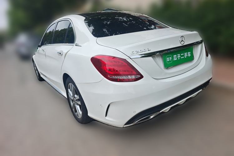 Used Mercedes-Benz C-Class 2017 Facelift C 200 L Sport Edition Rear Left 45 Deg