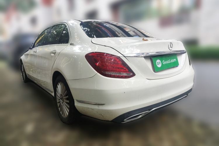 Used Mercedes-Benz C-Class 2017 Facelifted C 180 L Stylish Edition Rear Left 45 Deg