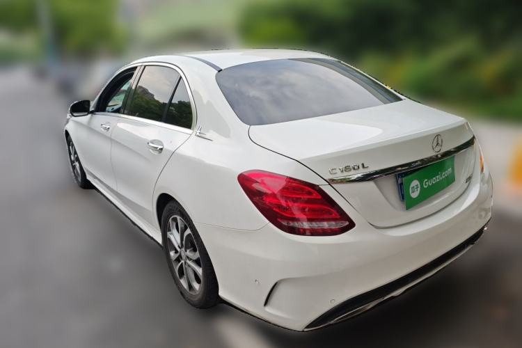 Used Mercedes-Benz C-Class 2017 C 180 L Sport Edition Rear Left 45 Deg