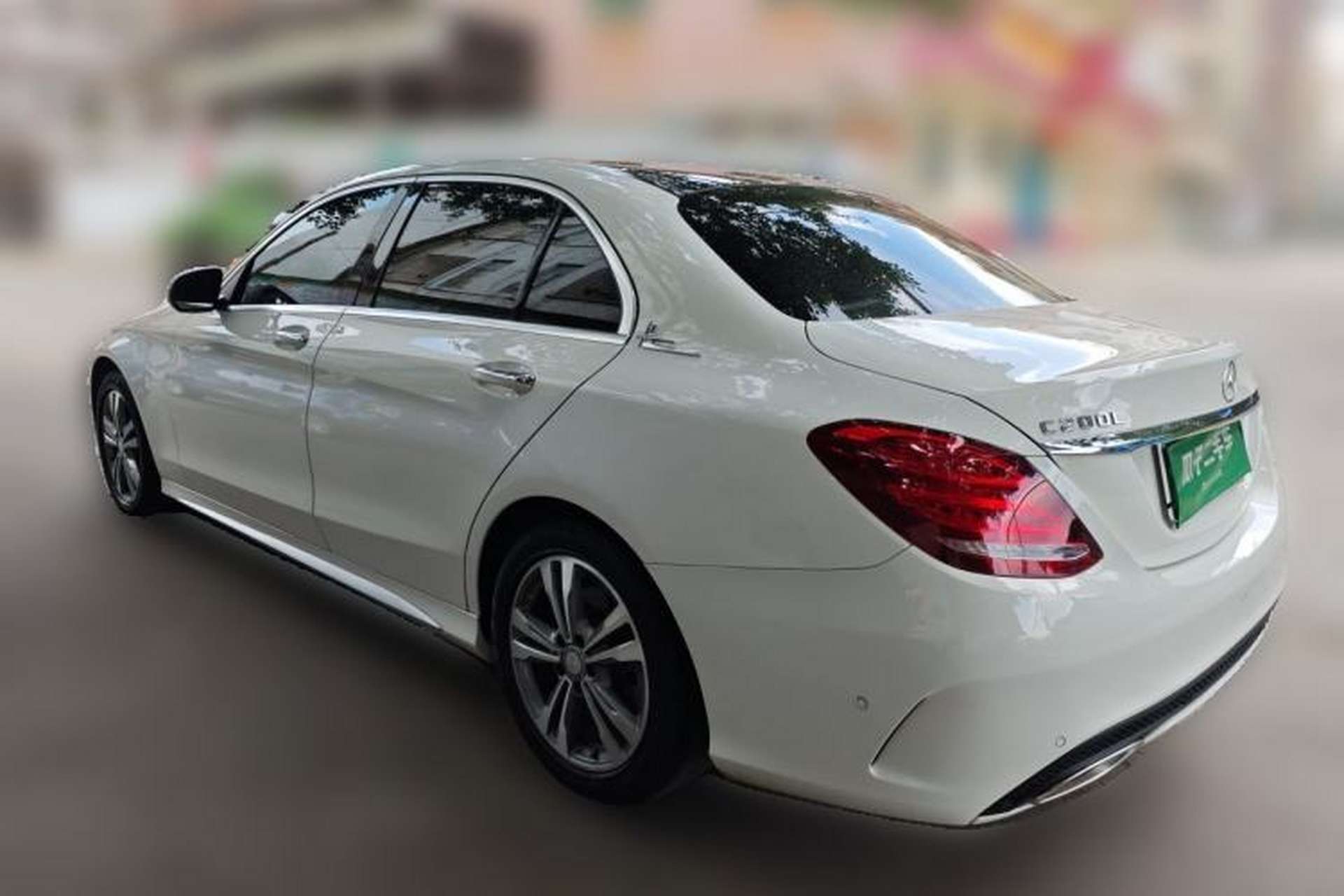 Used Mercedes-Benz C-Class 2017 C 200 L Sport Edition Rear Left 45 Deg