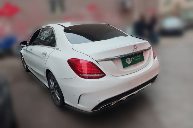 Used Mercedes-Benz C-Class 2017 C 180 L Sport Edition Rear Left 45 Deg