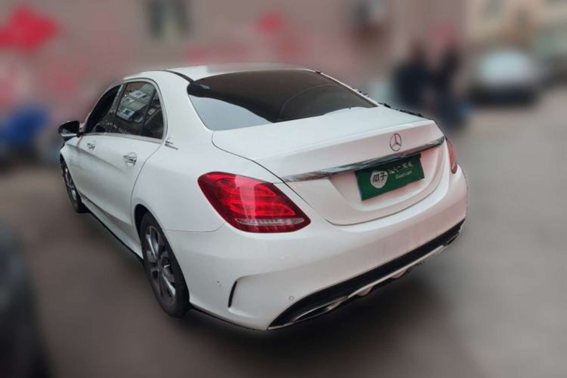Used Mercedes-Benz C-Class 2017 C 180 L Sport Edition Rear Left 45 Deg