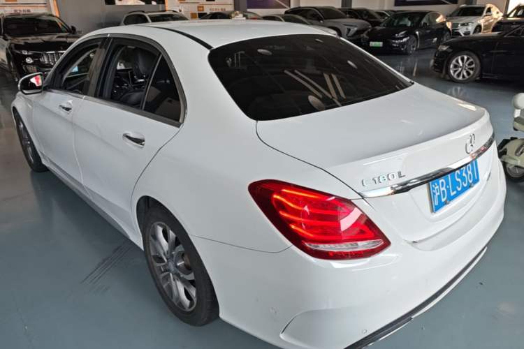 Used Mercedes-Benz C-Class 2017 C 180 L Sport Edition Rear Left 45 Deg