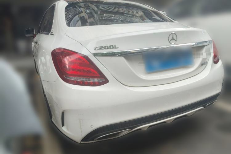Used Mercedes-Benz C-Class 2017 Facelift C 200 L Sport Edition Rear Left 45 Deg