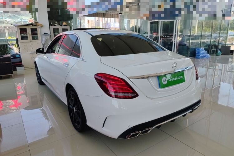 Used Mercedes-Benz C-Class 2017 C 180 L Sport Edition Rear Left 45 Deg
