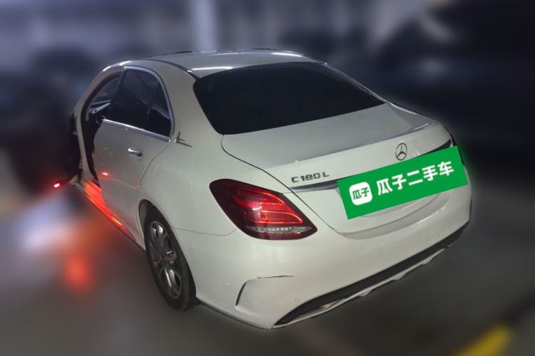 Used Mercedes-Benz C-Class 2017 C 180 L Sport Edition Rear Left 45 Deg