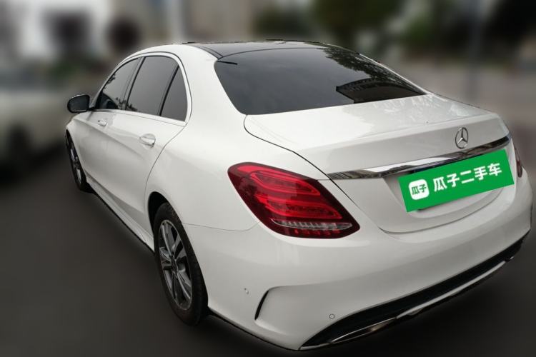 Used Mercedes-Benz C-Class 2017 Facelift C 200 L Sport Edition Rear Left 45 Deg