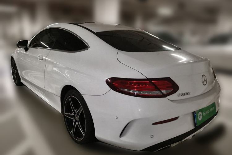 Used Mercedes-Benz C-Class 2017 Facelift C 200 Coupe Rear Left 45 Deg
