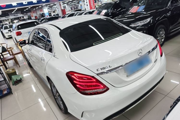 Used Mercedes-Benz C-Class 2017 Revised C 180 L Dynamic Sports Edition Rear Left 45 Deg