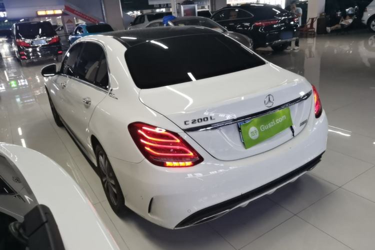 Used Mercedes-Benz C-Class 2017 Facelift C 200 L Sport Edition Rear Left 45 Deg