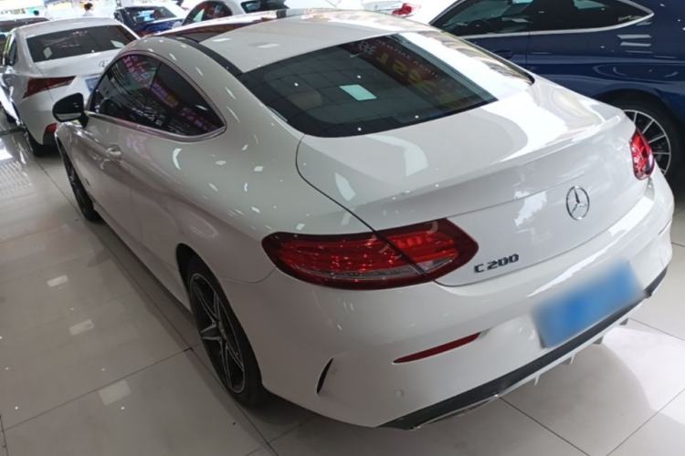 Used Mercedes-Benz C-Class 2017 Facelift C 200 Coupe Rear Left 45 Deg