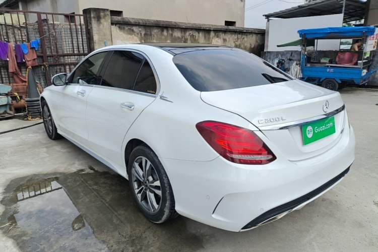 Used Mercedes-Benz C-Class 2017 Facelift C 200 L Sport Edition Rear Left 45 Deg