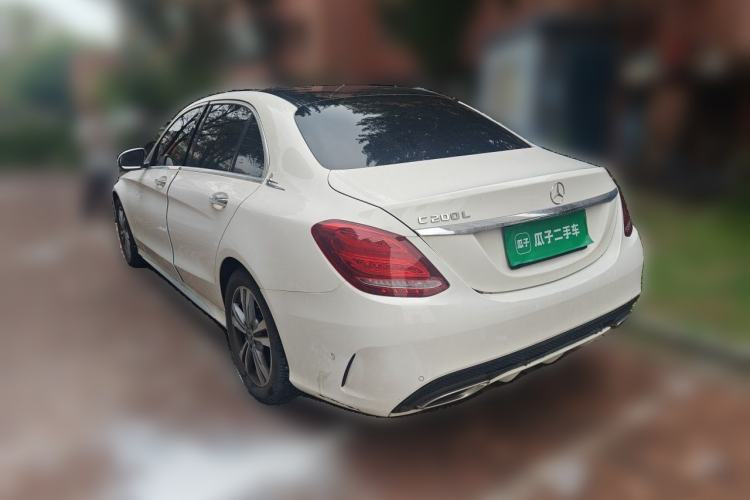 Used Mercedes-Benz C-Class 2017 Facelift C 200 L Sport Edition Rear Left 45 Deg
