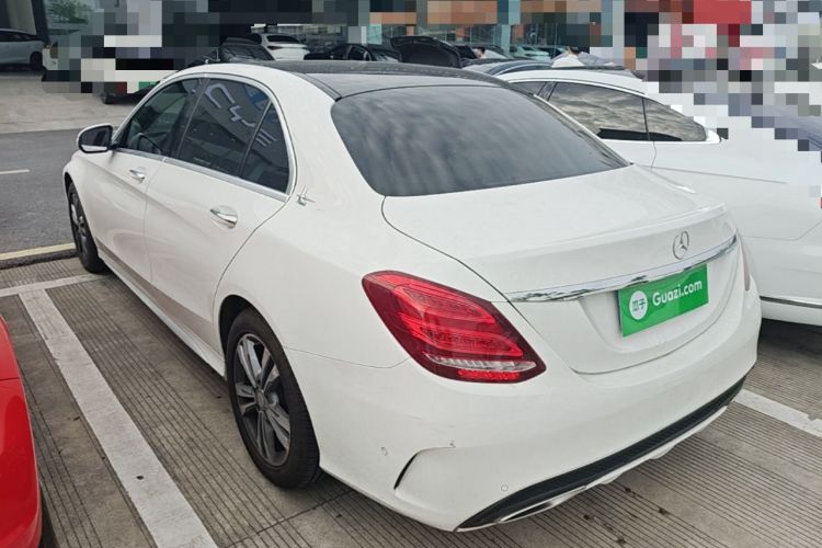Used Mercedes-Benz C-Class 2017 Facelift C 200 L Sport Edition Rear Left 45 Deg