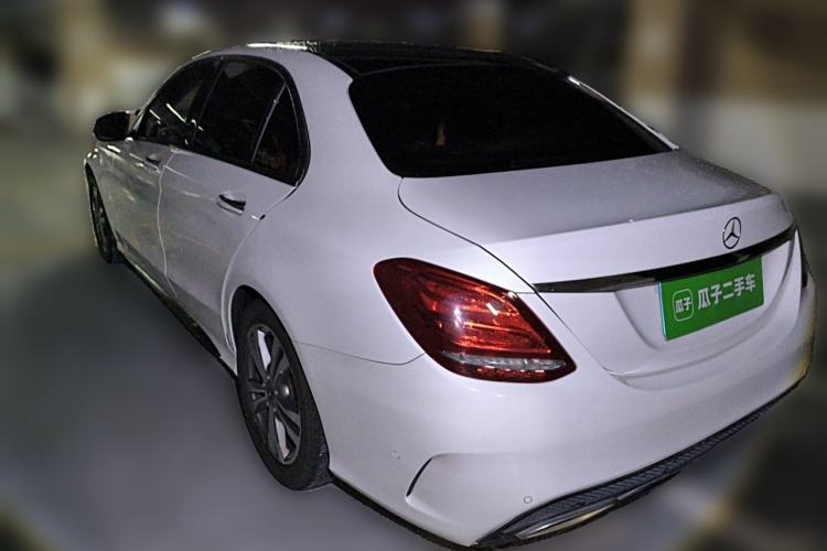 Used Mercedes-Benz C-Class 2017 Facelift C 200 L Sport Edition Rear Left 45 Deg