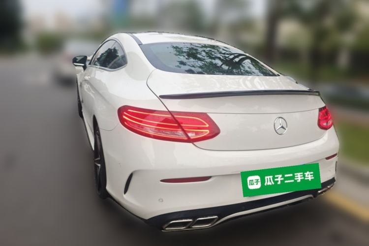 Used Mercedes-Benz C-Class 2017 Facelift C 200 Coupe Rear Left 45 Deg