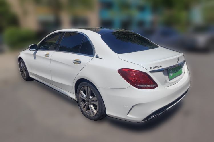 Used Mercedes-Benz C-Class 2017 Facelift C 200 L Sport Edition Rear Left 45 Deg