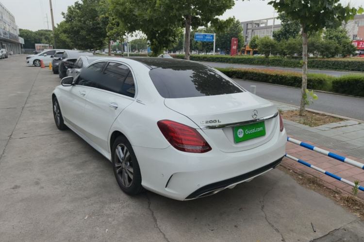 Used Mercedes-Benz C-Class 2017 Facelift C 200 L Sport Edition Rear Left 45 Deg