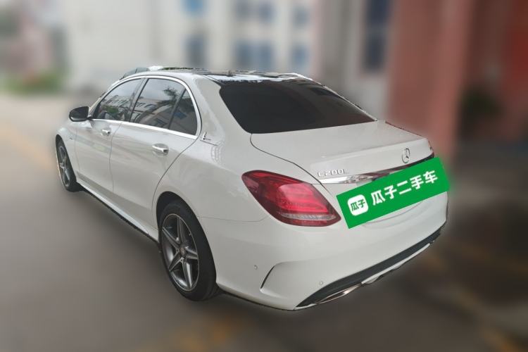 Used Mercedes-Benz C-Class 2017 C 200 L 4MATIC Sport Edition Rear Left 45 Deg