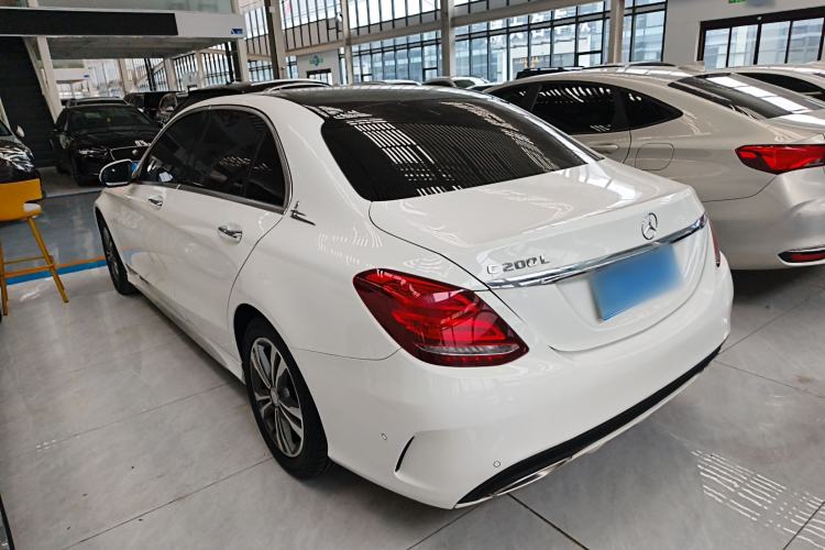 Used Mercedes-Benz C-Class 2017 C 200 L Sport Edition Rear Left 45 Deg