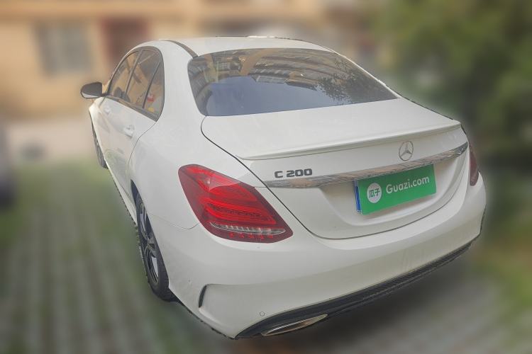 Used Mercedes-Benz C-Class 2017 Restyled C 200 Sport Edition Rear Left 45 Deg