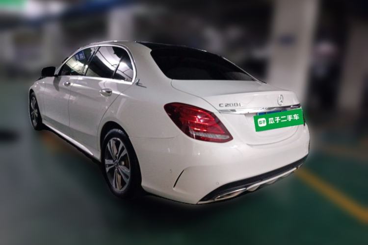 Used Mercedes-Benz C-Class 2017 C 200 L Sport Edition Rear Left 45 Deg