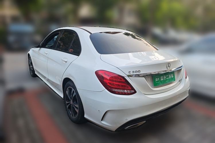 Used Mercedes-Benz C-Class 2017 C 200 Sport Edition Rear Left 45 Deg