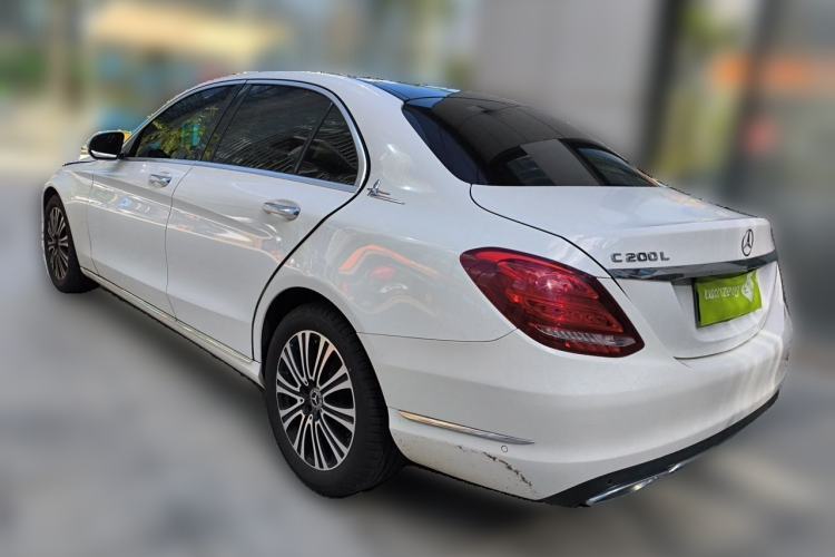 Used Mercedes-Benz C-Class 2017 Facelift C 200 L Rear Left 45 Deg