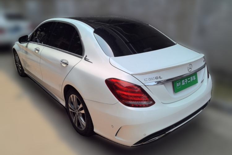 Used Mercedes-Benz C-Class 2017 Facelift C 200 L Sport Edition Rear Left 45 Deg