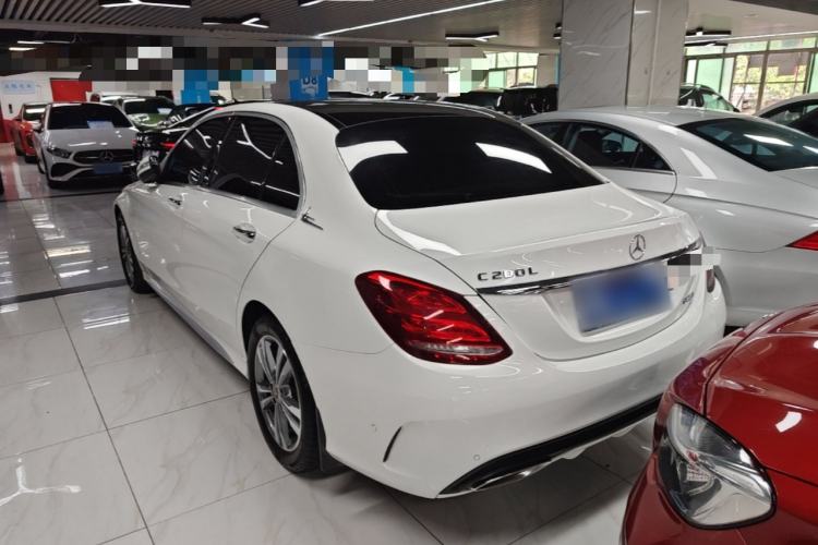 Used Mercedes-Benz C-Class 2017 Facelift C 200 L Sport Edition Rear Left 45 Deg